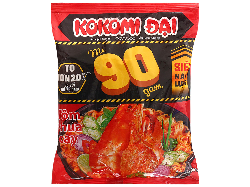 MI KOKOMI TOM CHUA CAY GOI 90G