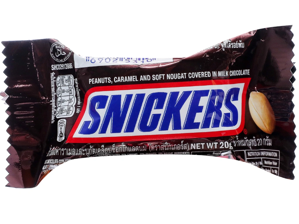 KEO SOCOLA SNICKERS THANH 12g