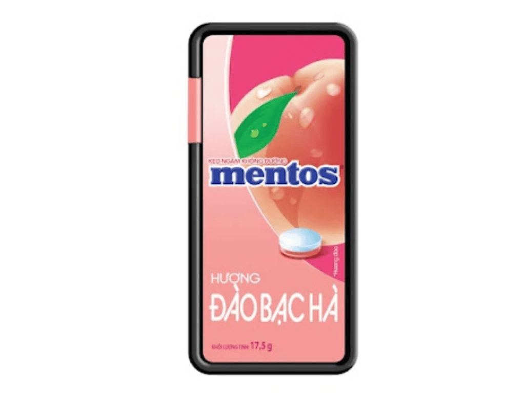KEO NGAM KHONG DUONG MENTOS DAO BAC HA 17.5G