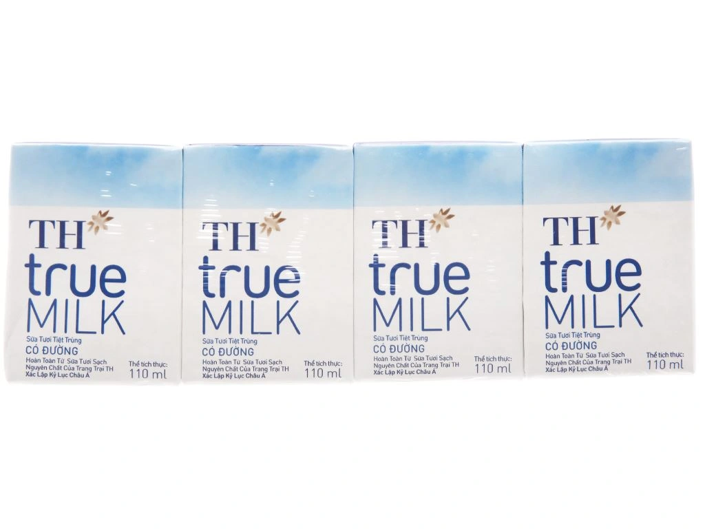 SUA TUOI TIET TRUNG CO DUONG TH TRUE MILK 110ML