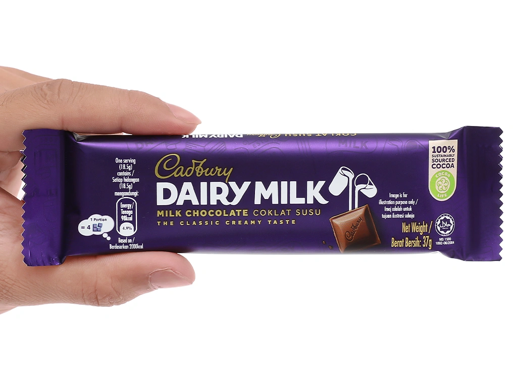 SOCOLA SUA CADBURY DAIRY MILK 37G