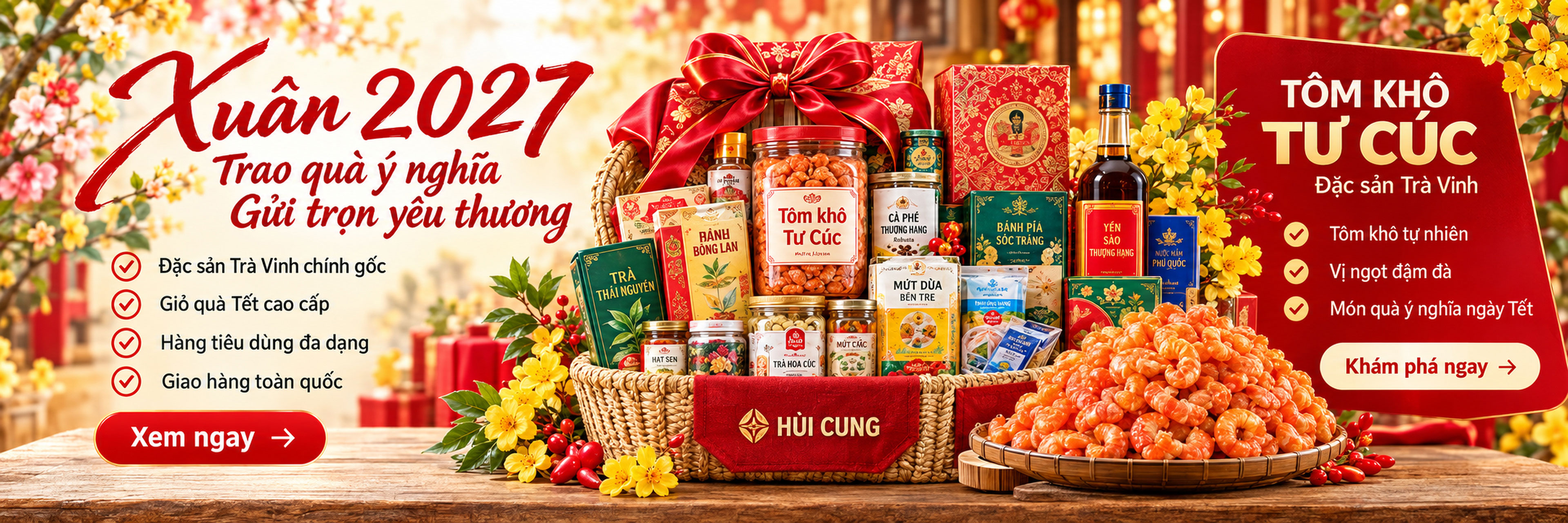 Xuân 2027 – Trao quà ý nghĩa, gửi trọn yêu thương