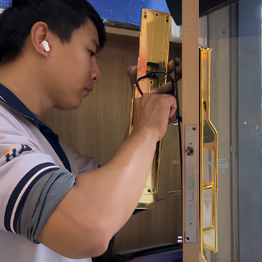 Những Lưu Ý Quan Trọng Khi Chọn Khóa Vân Tay Cửa Gỗ