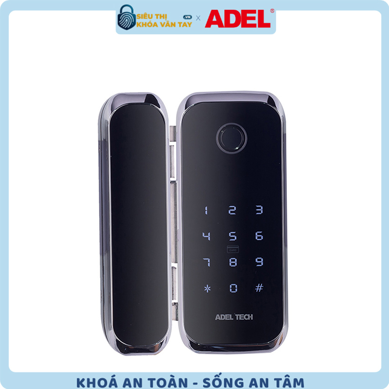 Khóa cửa kính Adel US13-LB55B là dòng khóa thông minh cao cấp được thiết kế chuyên dụng cho cửa kính văn phòng và cửa kính cường lực