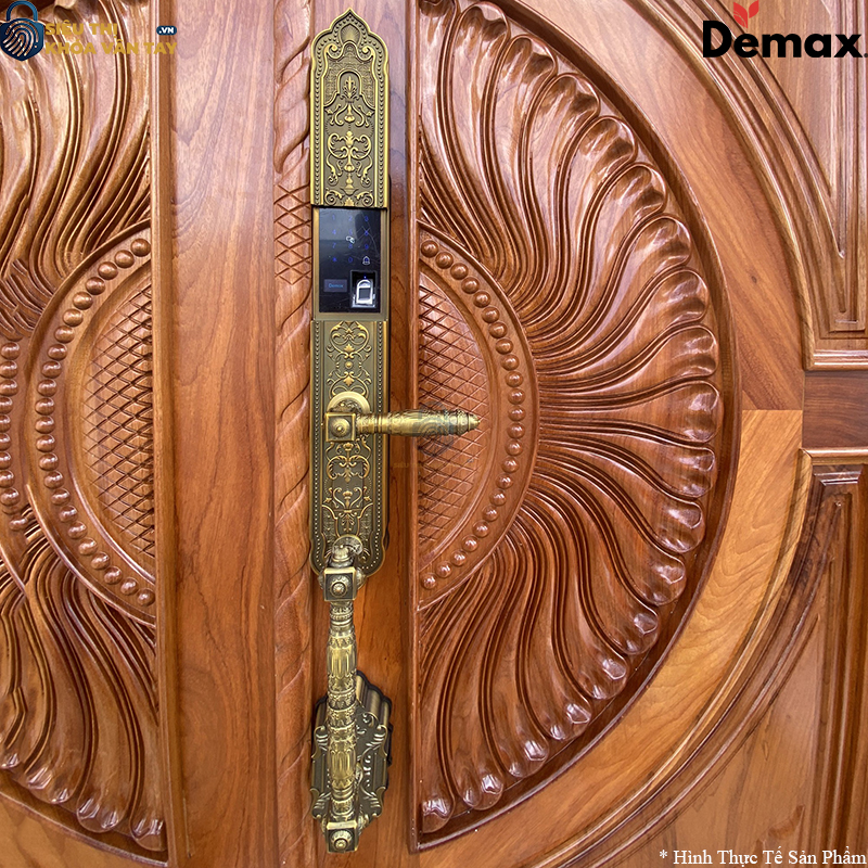 Thiết kế sang trọng, chất liệu cao cấp giúp Demax EL886 phù hợp với các không gian nội thất hoàng gia