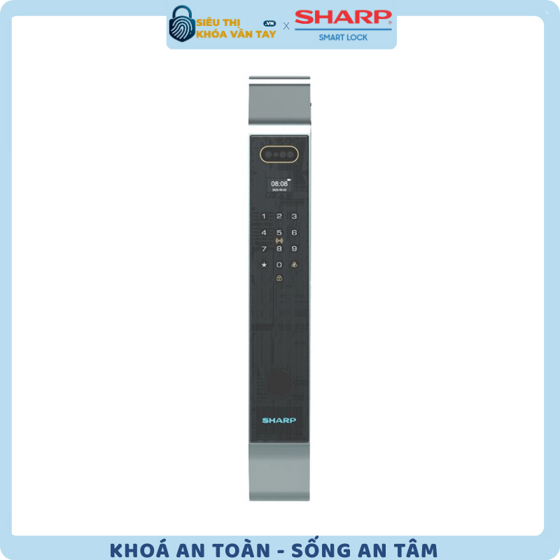Khóa thông minh cửa gỗ Sharp S9-FV - giải pháp bảo mật hiện đại cho mọi gia đình
