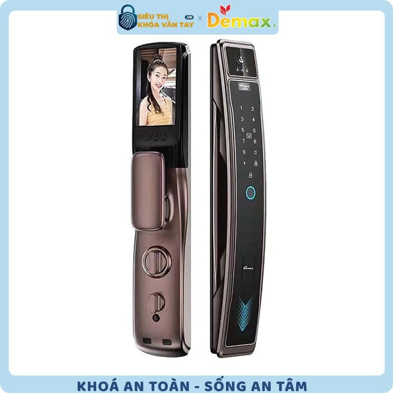 Khoá vân tay cửa gỗ Demax EL918 mang đến giải pháp an toàn và tiện lợi cho mọi ngôi nhà hiện đại