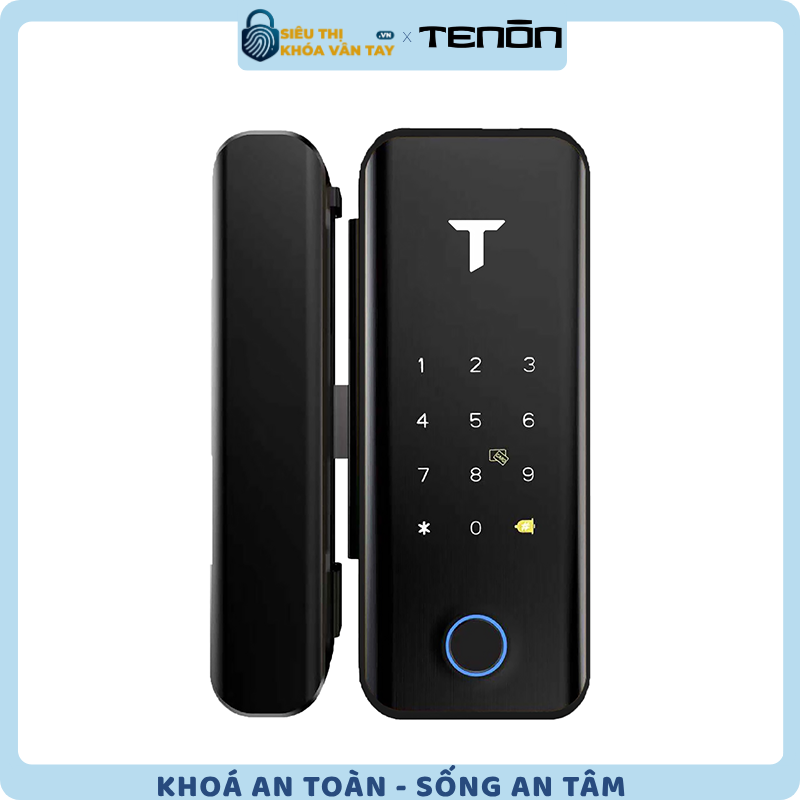 Khóa cửa thông minh Tenon G4 được trang bị công nghệ bảo mật tiên tiến, giúp tăng cường an ninh cho ngôi nhà.