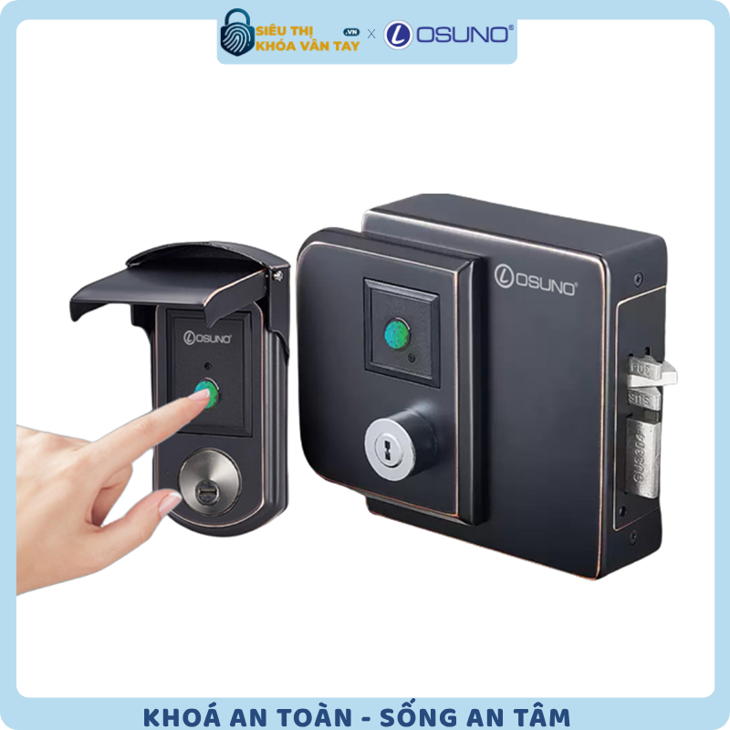 Khóa vân tay cửa cổng Osuno OSN-3335A
