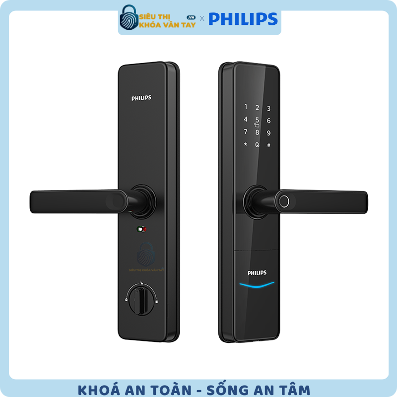 Khóa cửa vân tay Philips DDL603E-5HWS