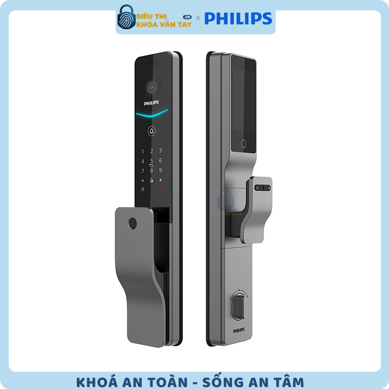 Khóa cửa vân tay Philips DDL720-FVP-7HWS