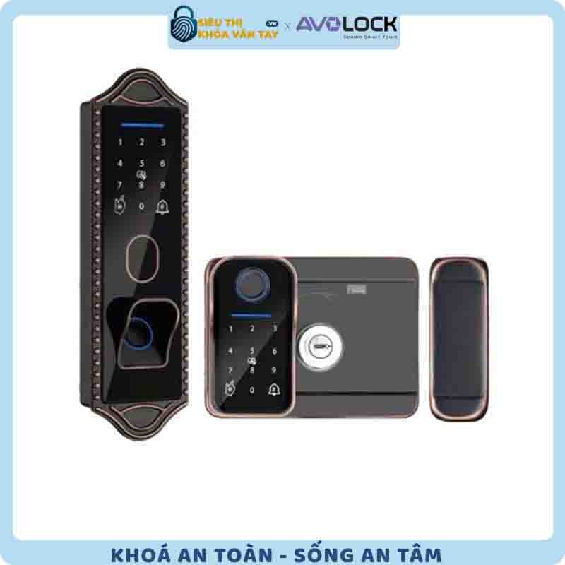 Khóa Vân Tay Cửa Cổng Avolock AG 48