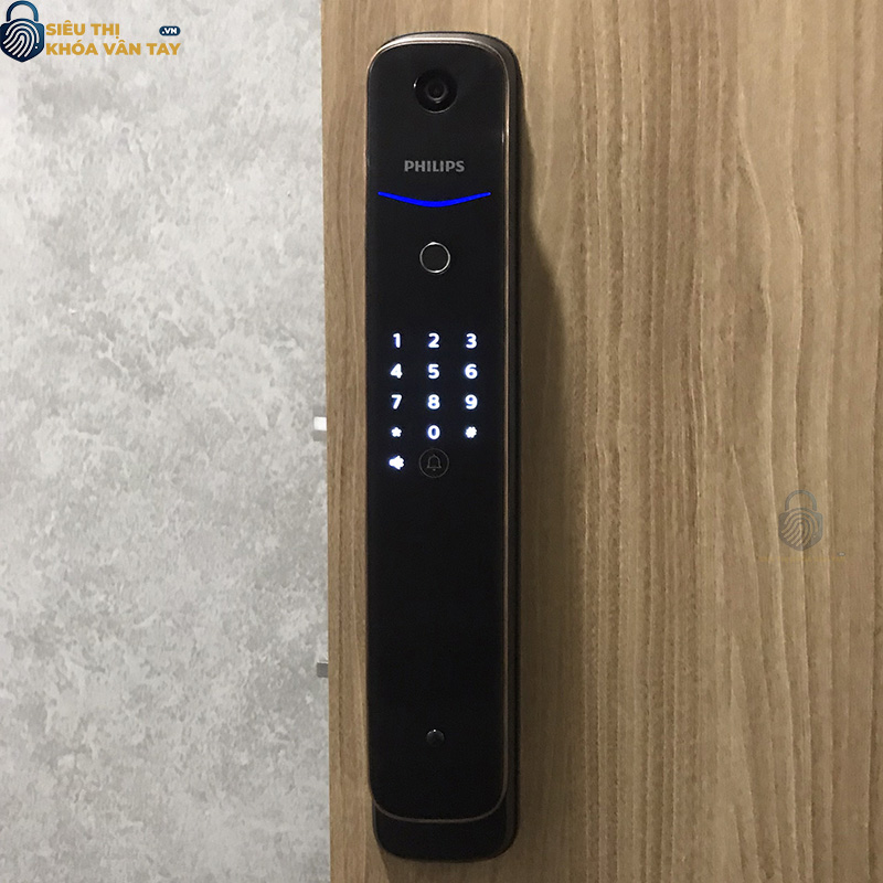 Khóa cửa vân tay Philips DDL702-1HWS