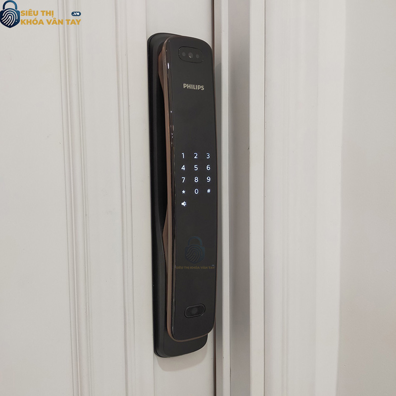 Khóa cửa vân tay Philips DDL702-8HWS
