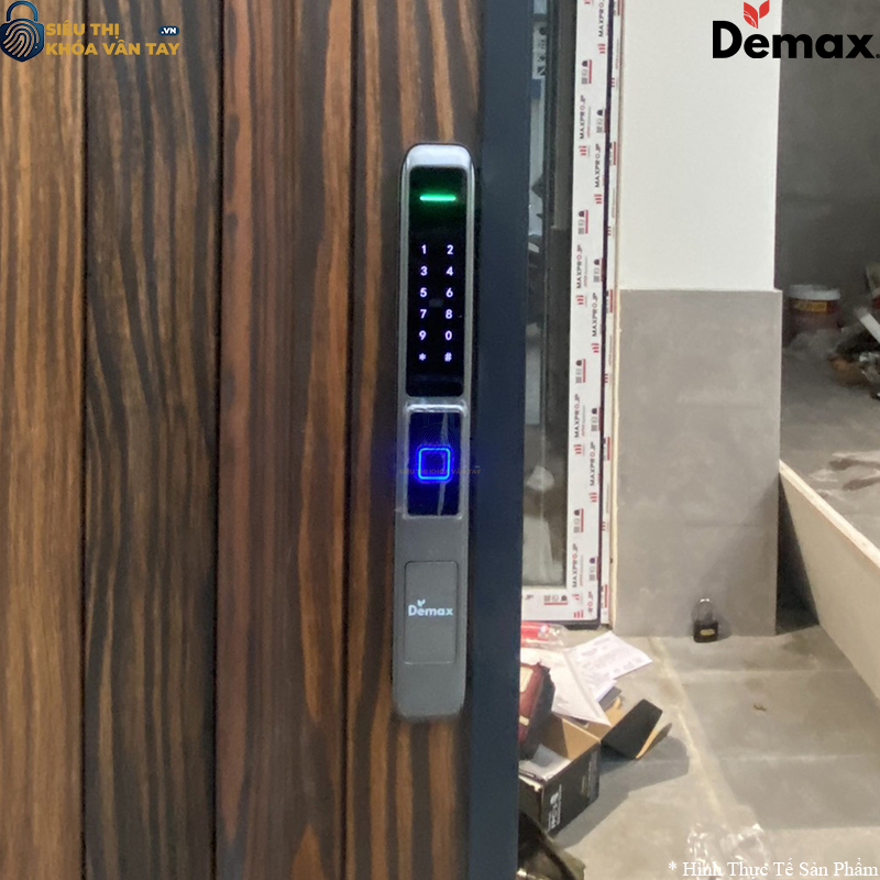 Khoá Vân Tay Cửa Nhôm Demax EL606TD