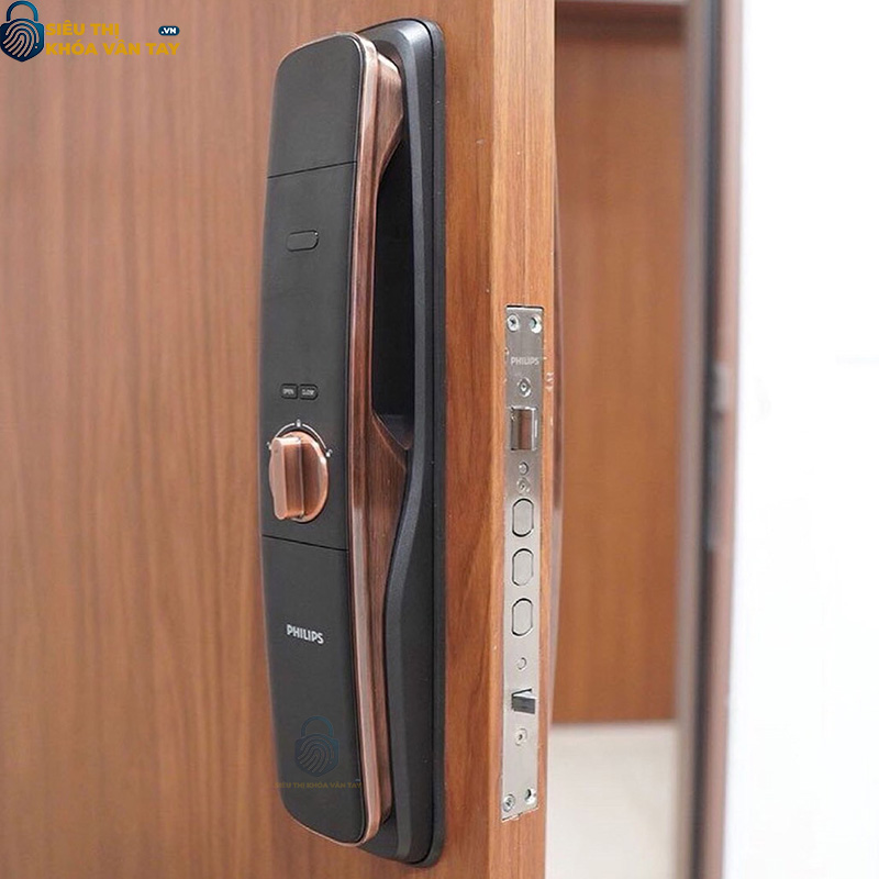 Khóa cửa vân tay Philips DDL702-1HWS