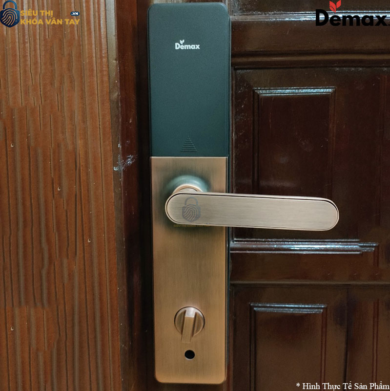 Demax EL628 phù hợp lắp đặt cho cửa gỗ, cửa chung cư, biệt thự và văn phòng