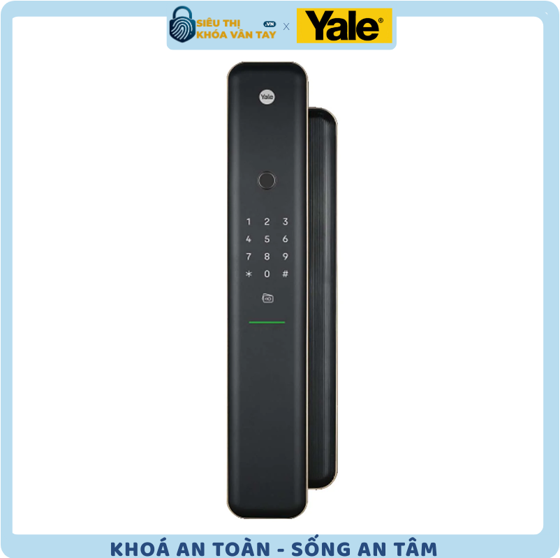 Khóa thông minh Yale LunaP-IG17-58-35-NN sở hữu thiết kế thanh lịch, phù hợp với nhiều phong cách nội thất