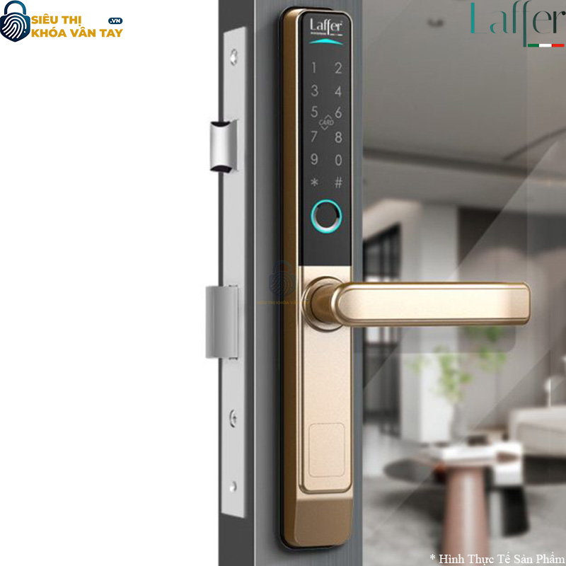 Khóa Vân Tay Cửa Nhôm Laffer RF21