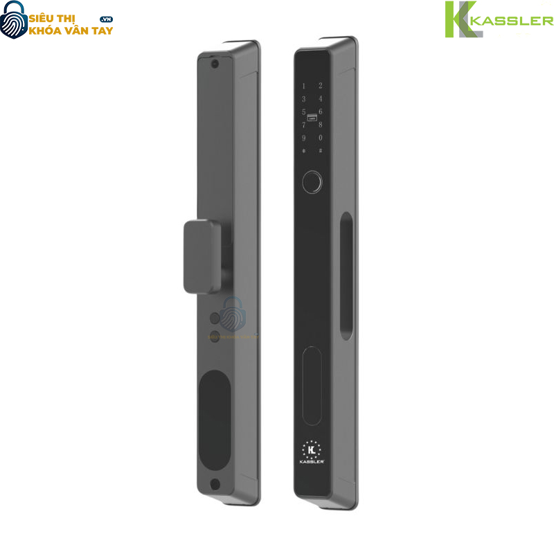 Khóa vân tay cửa nhôm Kassler KL-599 AT