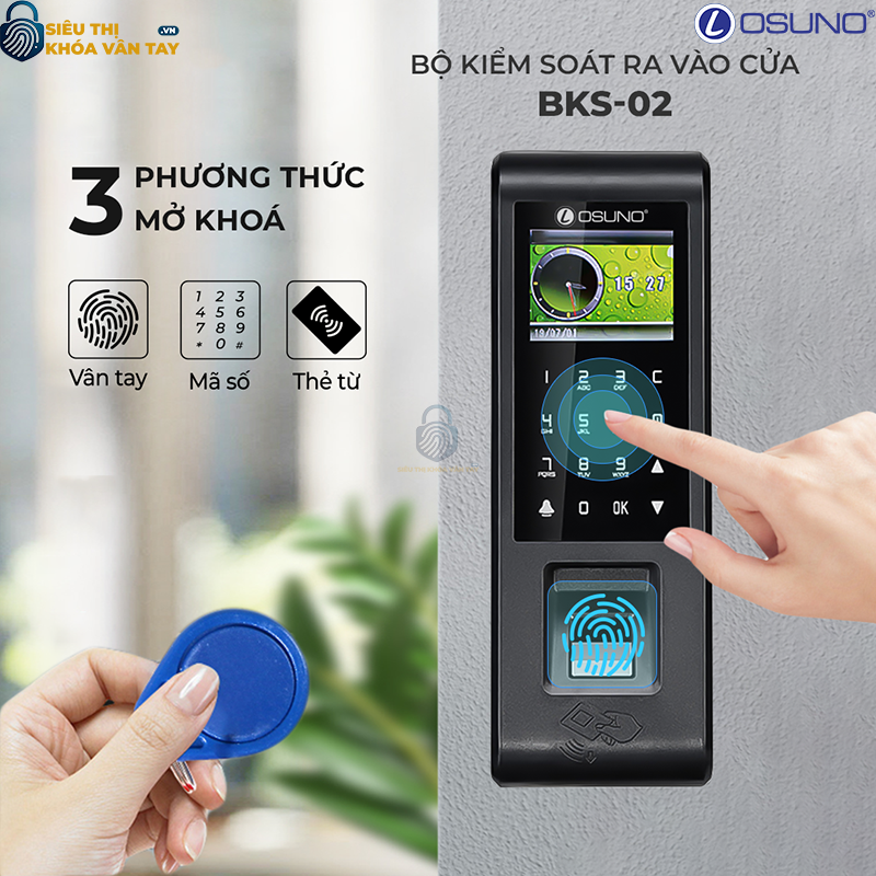 Hệ thống kiểm soát ra vào cửa BKS-02