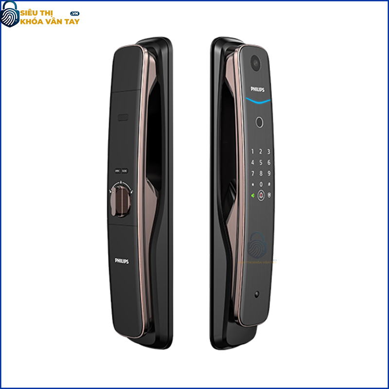 Khóa cửa vân tay Philips DDL702-1HWS