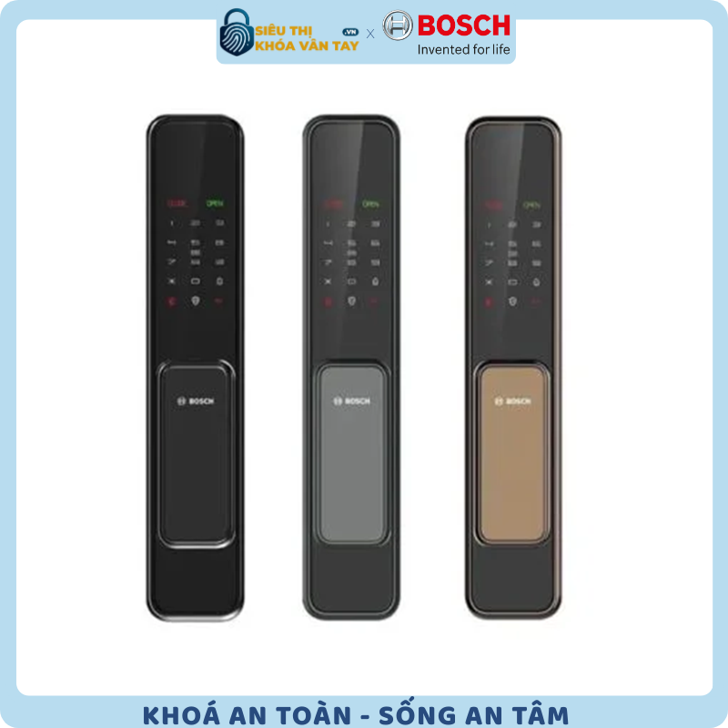 Khóa vân tay cửa gỗ Bosch.EL600 EU