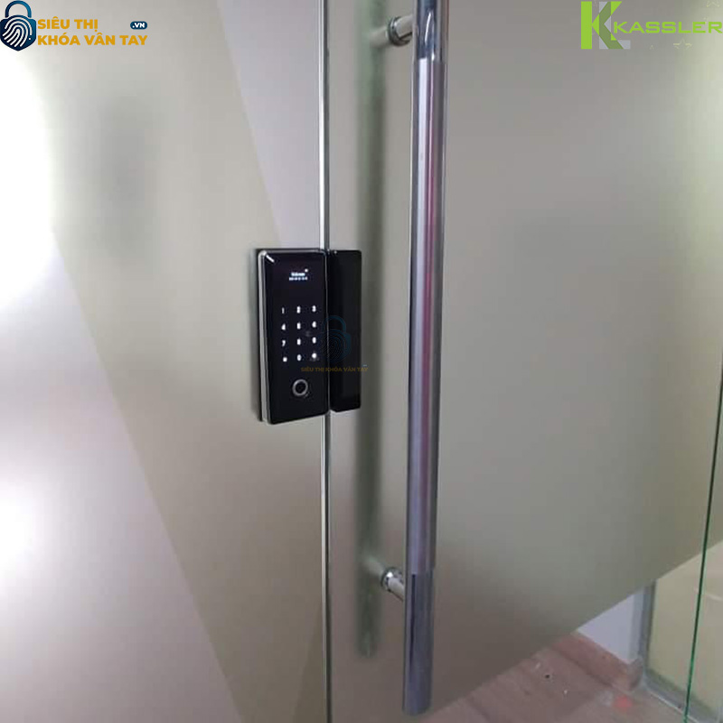 Khóa vân tay cửa kính Kassler KL-589 App