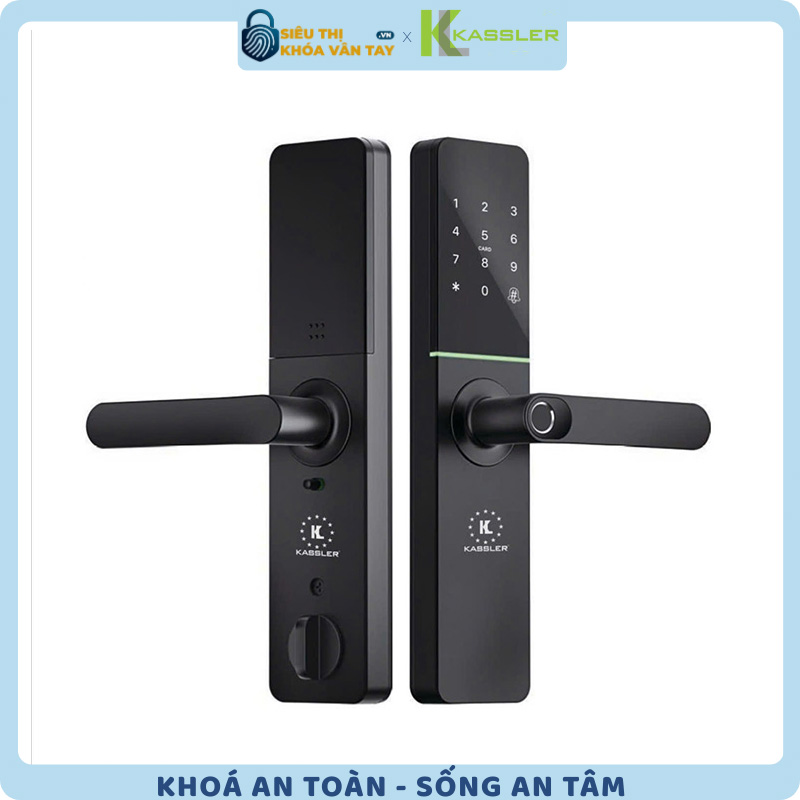 Khóa vân tay Kassler KL-79H là dòng khóa thông minh cao cấp dành cho cửa gỗ