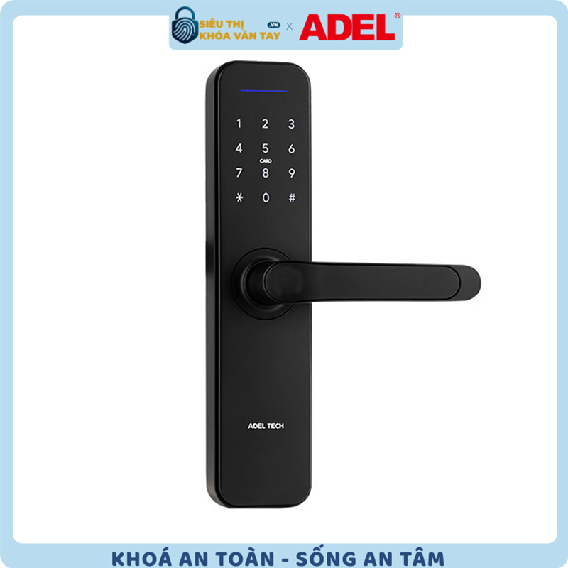 Khóa cửa điện tử Adel US12-LC10B/LB10B là dòng khóa thông minh thế hệ mới mang đến sự an toàn và tiện nghi cho ngôi nhà bạn