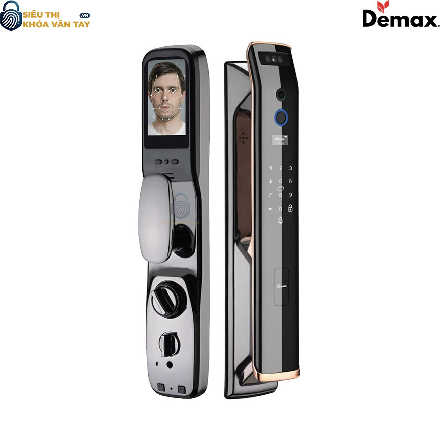 Khóa vân tay cửa gỗ Demax EL999 là lựa chọn tối ưu cho ngôi nhà hiện đại, sang trọng và an toàn