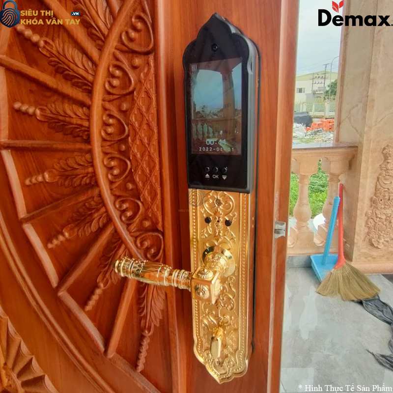 Demax EL938 sở hữu công nghệ nhận diện vân tay đa điểm siêu nhạy, mở khoá nhanh và an toàn tuyệt đối