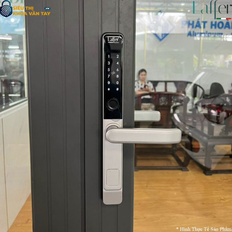 Khóa Vân Tay Cửa Nhôm Laffer RF21