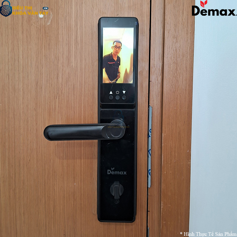 Demax EL-C626 hỗ trợ mở khóa bằng vân tay, mã số, thẻ từ, chìa cơ và kết nối app điện thoại