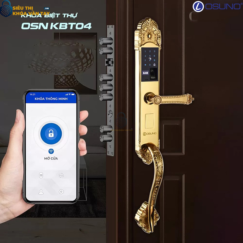 Khóa vân tay đại sảnh Osuno OSN-KBT04