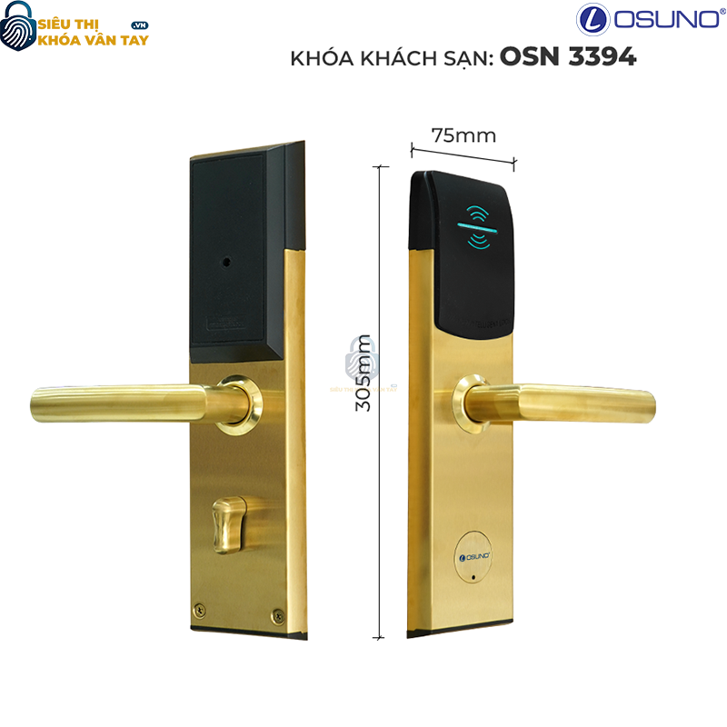 Khóa vân tay khách sạn Osuno OSN-3394