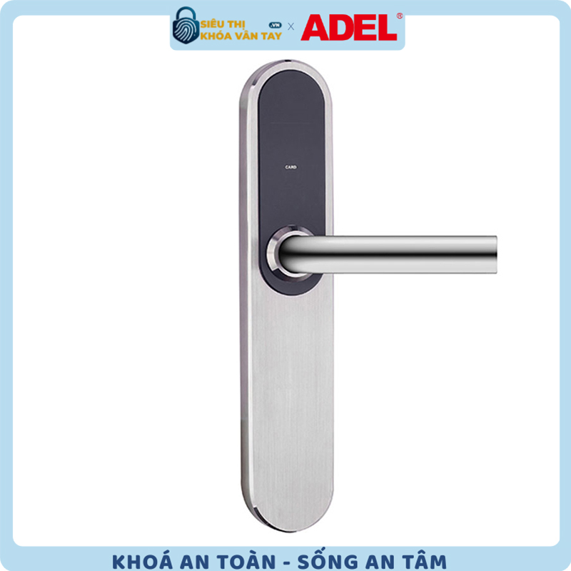 Khóa vân tay Adel khách sạn US11-LB9B/LS9B là giải pháp thông minh cho hệ thống quản lý ra vào phòng khách sạn hiện đại