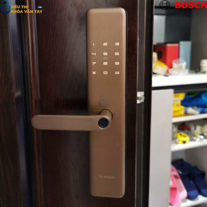 Khóa vân tay cửa gỗ Bosch.ID 40P EU