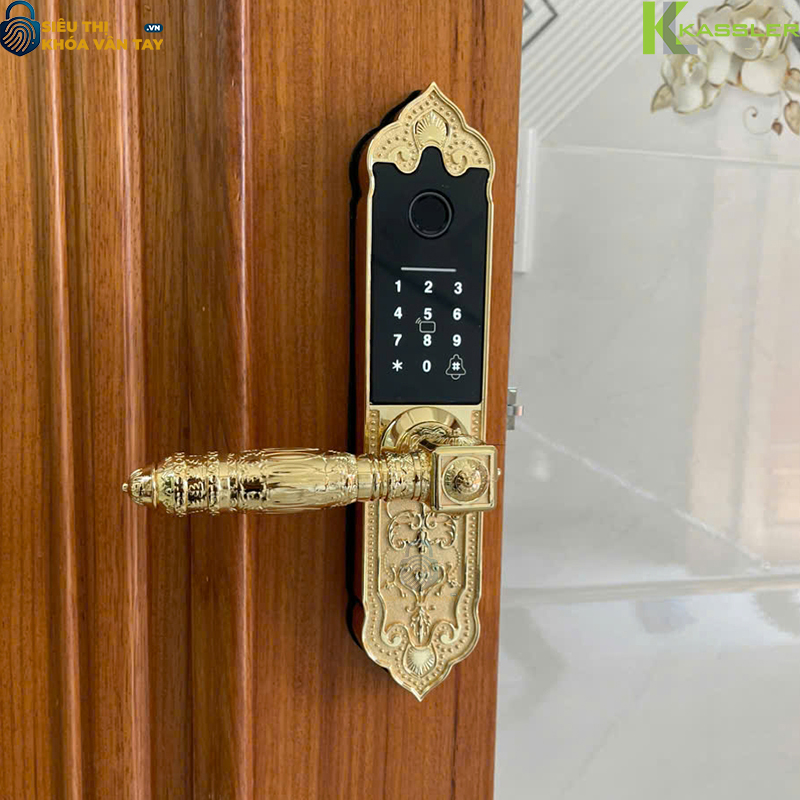 Sản phẩm hỗ trợ 5 phương thức mở khóa gồm: vân tay, mã số, thẻ từ, chìa cơ và mở khóa qua app điện thoại