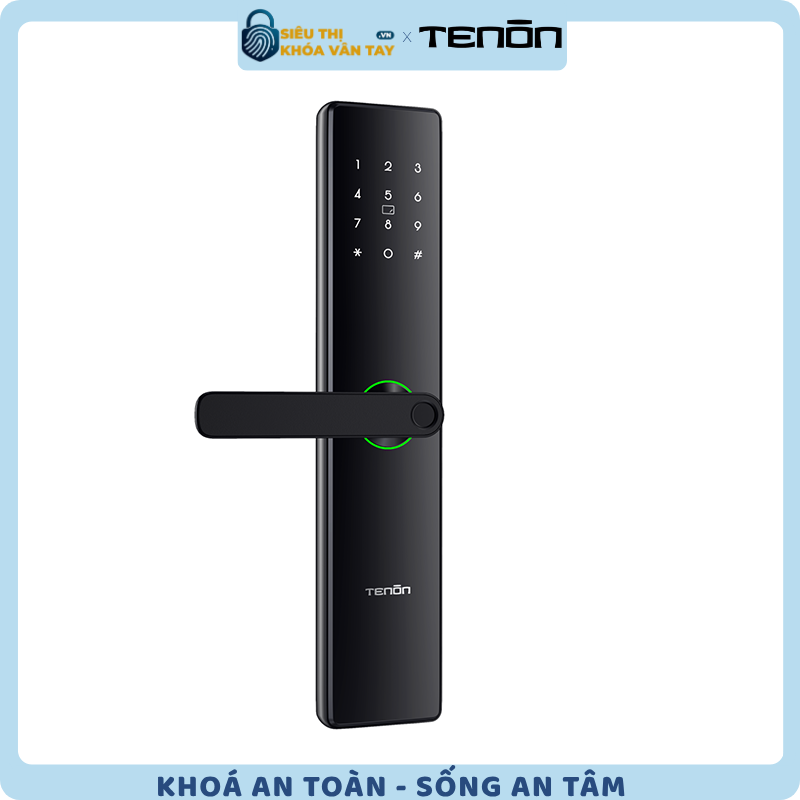 Khóa cửa thông minh Tenon E15 - giải pháp an toàn và tiện lợi cho nhà ở hiện đại.