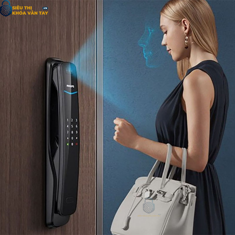 Khóa cửa vân tay Philips DDL702-8HWS