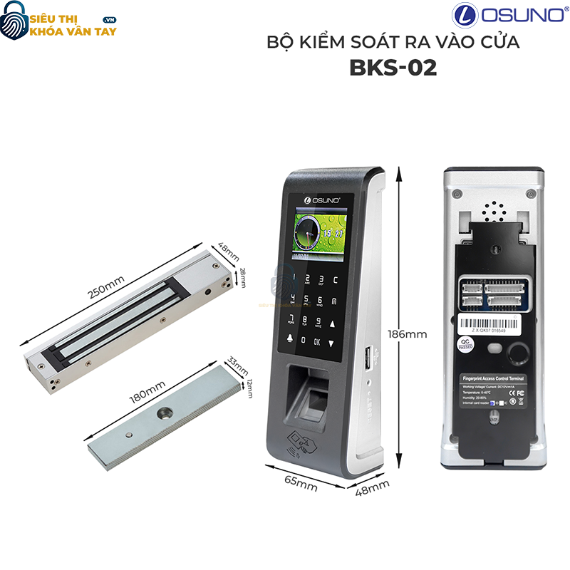 Hệ thống kiểm soát ra vào cửa BKS-02