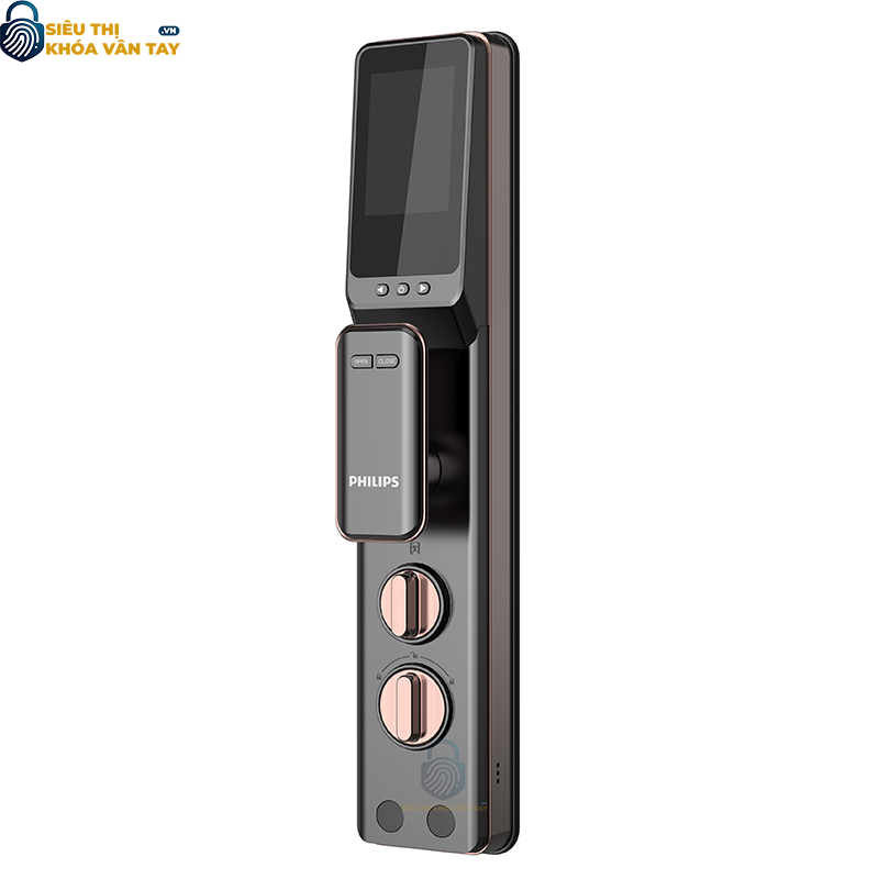 Khóa cửa vân tay Philips. DDL303-VP-5HWS