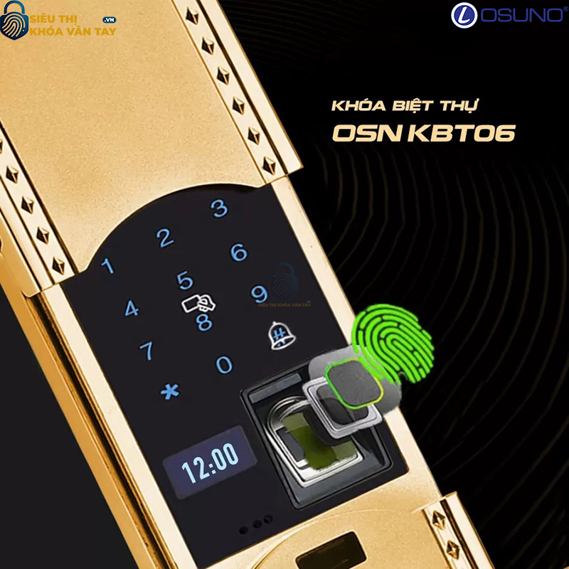 Khóa vân tay đại sảnh Osuno OSN-KBT06