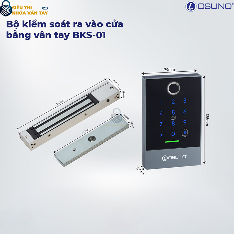 Hệ thống kiểm soát ra vào cửa BKS-01