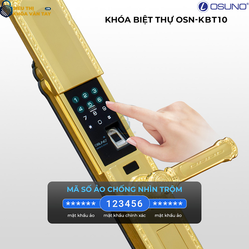 Khóa vân tay đại sảnh Osuno OSN-KBT10