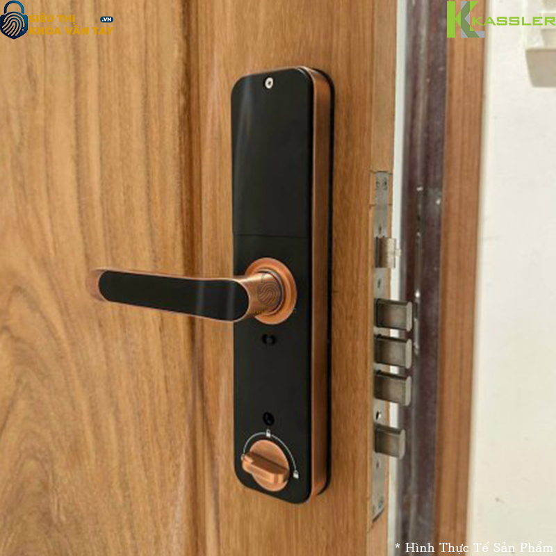 Khóa vân tay Kassler cửa gỗ KL-668