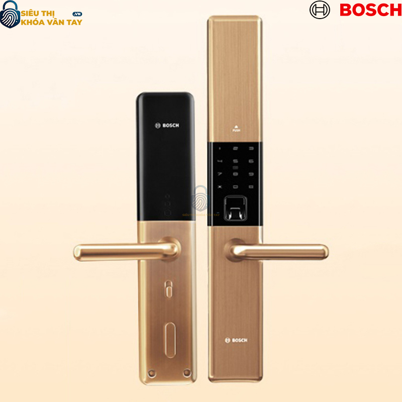 Khóa vân tay cửa gỗ Bosch.ID 80 EU