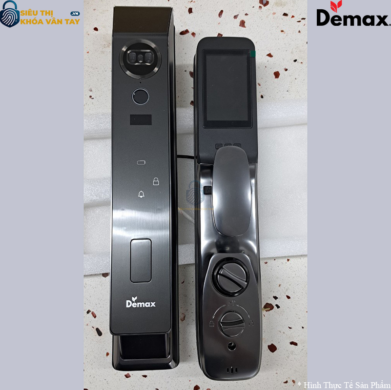 Khóa vân tay cửa gỗ Demax EL-C66 sở hữu thiết kế hiện đại, nhỏ gọn và tinh tế