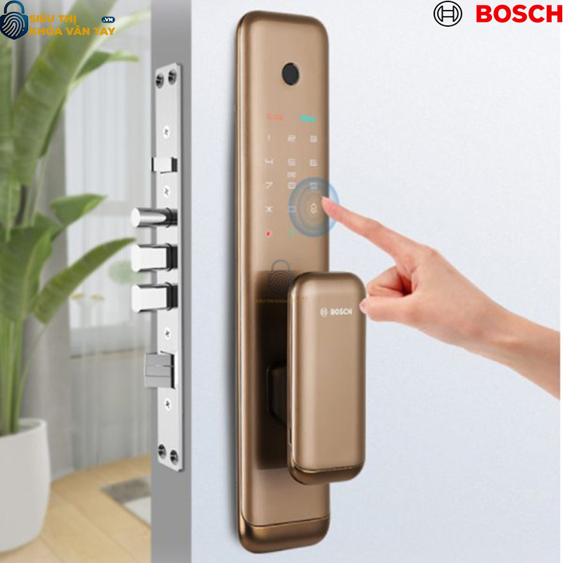 Khóa vân tay cửa gỗ Bosch.EL500 EU
